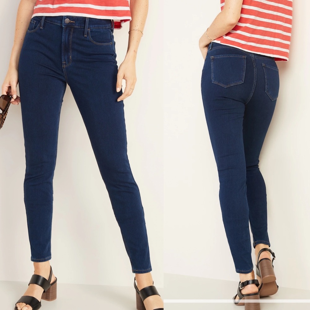 Old Navy High Waist Rockstar Sculpt Skinny Jeans